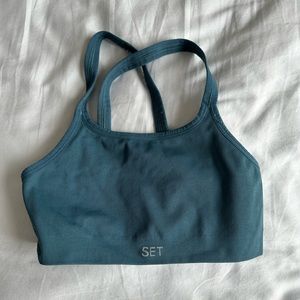 Set Active Sculptflex Box X Sports Bra - Neptune